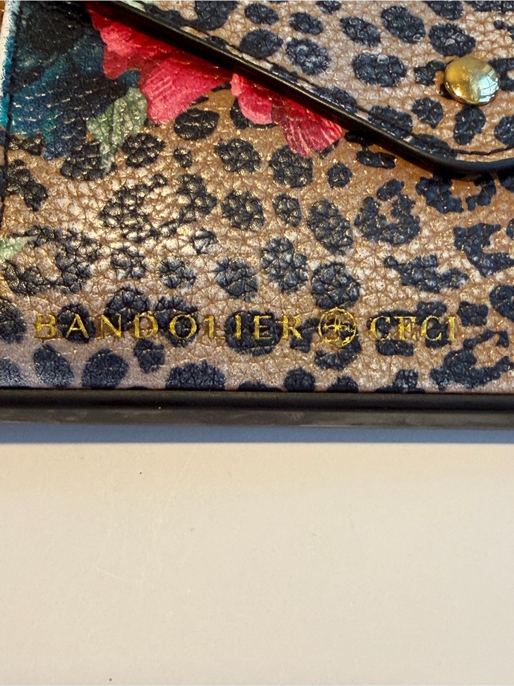 Bandolier Valentina Phone Case (ONLY) Ceci Dark Floral Cheetah iPhone 17 ProMax - Picture 10 of 16